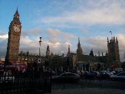 Big Ben and the Houses of Parliament.