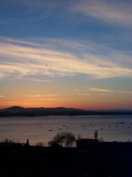 Sunrise over the Sea of Marmara.