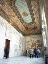 More mosaics.  Check out the ceiling.