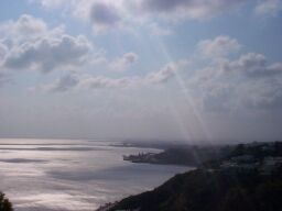 The Mediterranean (actually the Gulf of Tunis).