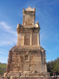 The Lybico-Punic mausoleum.