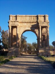 The Arch of Diocletian.