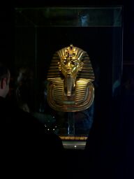 The funerary mask of Tutankhamen.