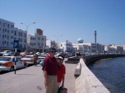 Along the Mutrah waterfront.